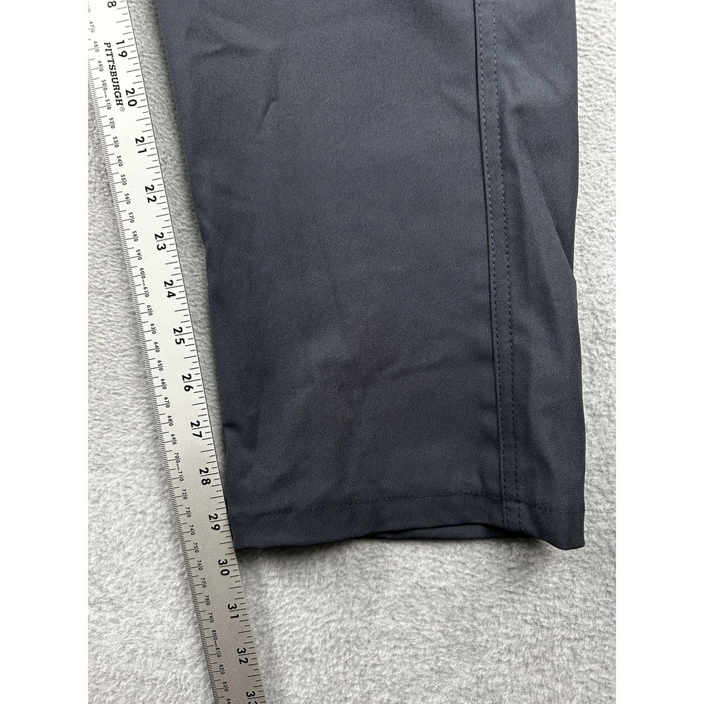 Quiksilver Pants Mens 36x30 Black Stretch Tech Woven Slim Fit Golf Performance - Picture 7 of 11